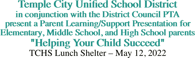 Temple City Unified School District in