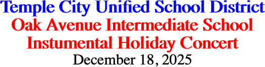 Temple City Unified School District