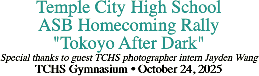 Temple City High School ASB Homecoming