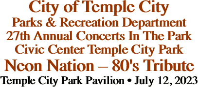 City of Temple City Parks &