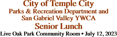 City of Temple City Parks &