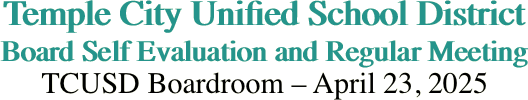 Temple City Unified School District