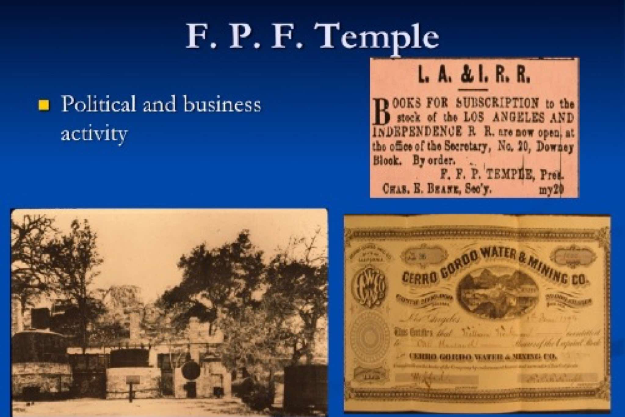 History of Temple City