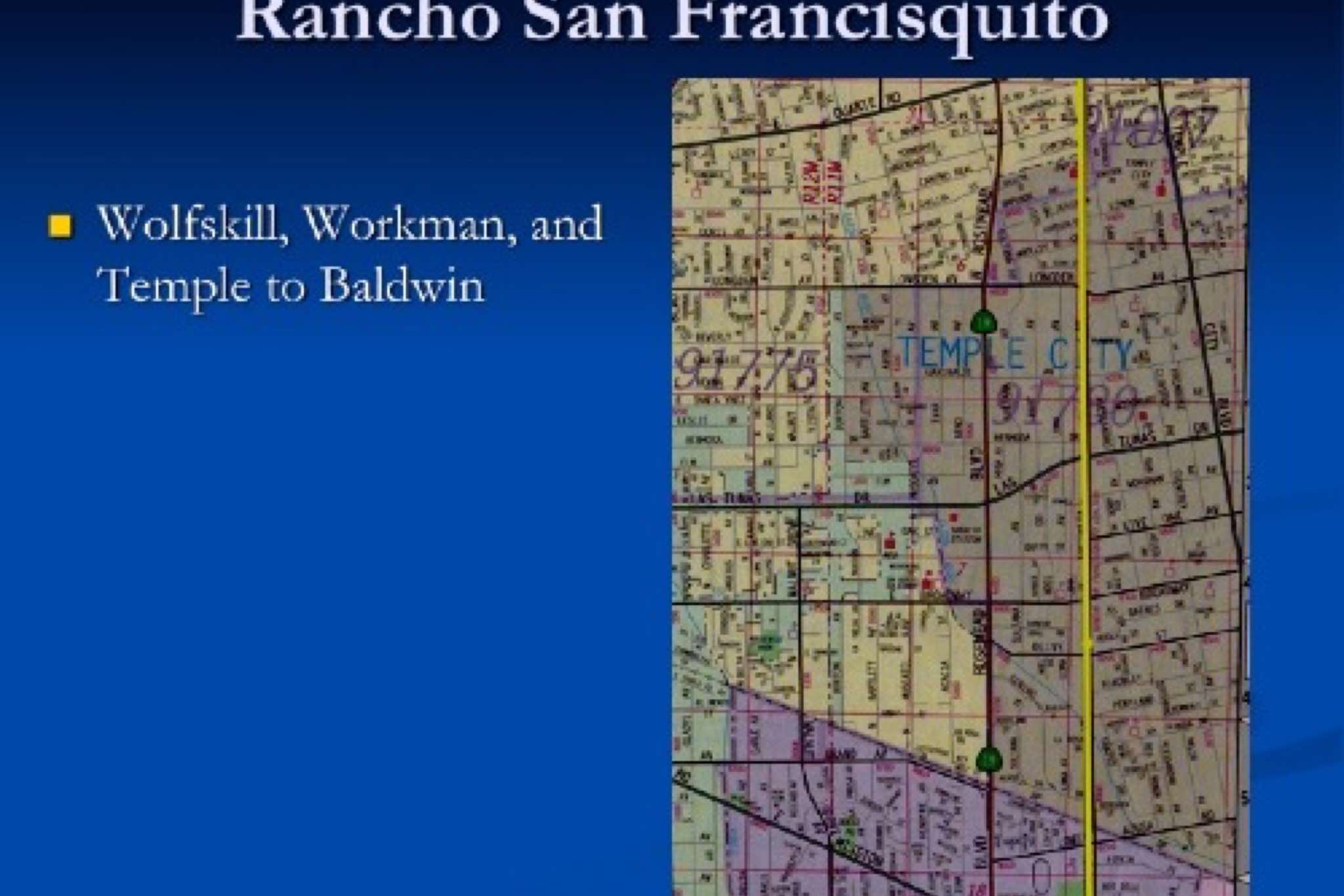 History of Temple City